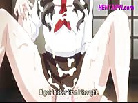Baking session turns into hot sex with a cute anime girl