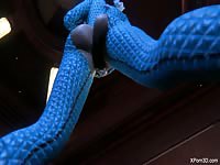Fantasy porn with 3D girl and her hairy pussy