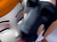 Dog fucking a teen hentai girl in beastiality cartoon