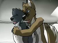 Helpless fox babe getting painful anal fucking from her wild boyfriend 