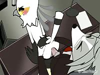 Bossy dominant wolf fucked her hot sexy bird bitch 