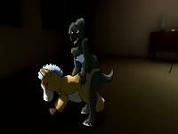 Furry bird gay dressed as a horse and got smashed by huge bird dick in animal sex