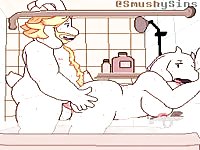 Hot white animal MILF received hot passionate fuck from her husband 