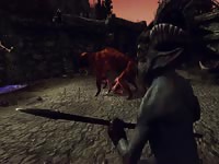 Busty MILF got raped and fucked by a huge hentai monster