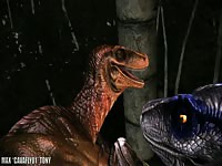 Dinosaur getting fucked by a hentai 3D gay