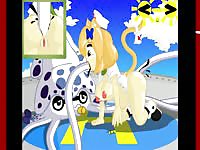 Furry animal girl got fucked by tentacles