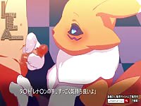 Pokemon foxy animal girl got banged in her holes