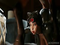 Zoophilia porn hentai of slut having horse sex