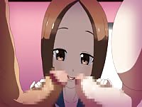 Young anime girl got fucked by two old perverts
