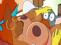 Furry anal sex with incest mom getting fucked by her family