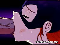 Fantasy cartoon porn of harley quinn and batman having sex